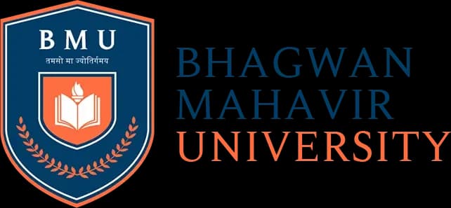 Bhagwan Mahavir University logo